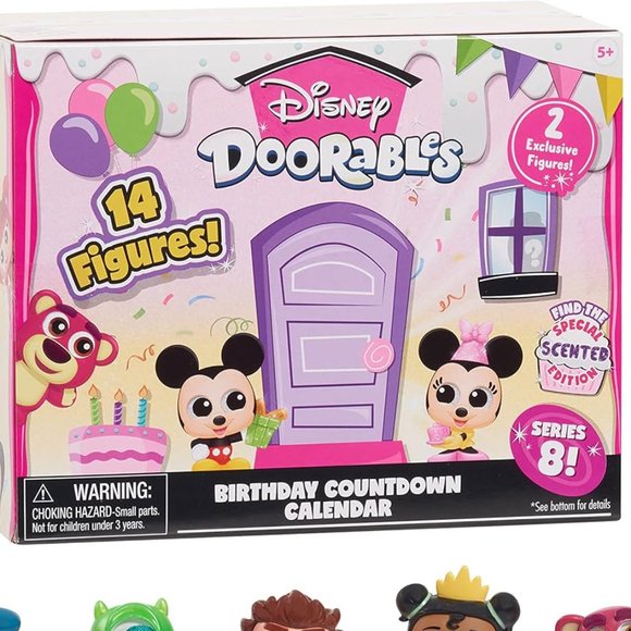 Disney Doorables Series 8: Minnie with Cupcake (SCENTED BIRTHDAY EXCLUSIVE) - Picture 4 of 4